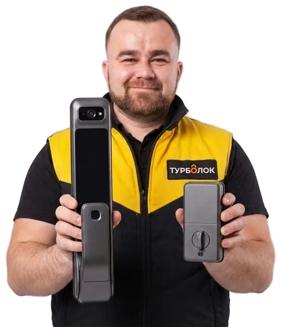 Установка умных замков в Рязани — мастер TurboLock